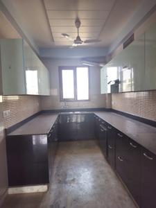 Kitchen Image of 1450 Sq.ft 3 BHK Builder Floor for rent in Sector 46 Gurgaon for Rs. 45000