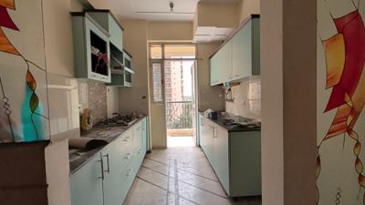 Kitchen Image of 1633 Sq.ft 3 BHK Apartment / Flat for rent in Prateek The Royal Cliff, Crossings Republik Ghaziabad for Rs. 23000