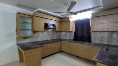 Kitchen Image of 1100 Sq.ft 3 BHK Apartment / Flat for rent in Nikhil Devalaya Pristine, Bawadiya Kalan Bhopal for Rs. 30000