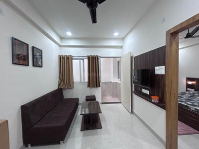 Hall Image of 1000 Sq.ft 1 BHK Builder Floor for rent in Mahalakshmi Nagar Indore for Rs. 20000