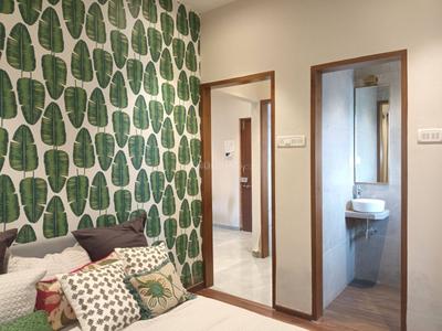 Bedroom Image of 640 Sq.ft 1 BHK Apartment / Flat for sale in Raunak 108, Kasarvadavali Thane for Rs. 5700000