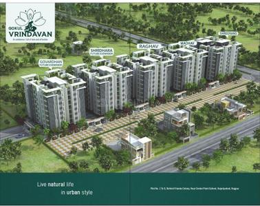 Image of 1400 Sq.ft 3 BHK Apartment / Flat for sale in Pankaj Gokul Vrindavan Wing Madhav, KT Nagar, Nagpur for Rs. 4799000