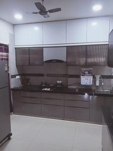 Kitchen Image of 1150 Sq.ft 3.5 BHK Apartment / Flat for sale in Uma Reality Silver Sky, BSNL Colony Vadodara for Rs. 8000000