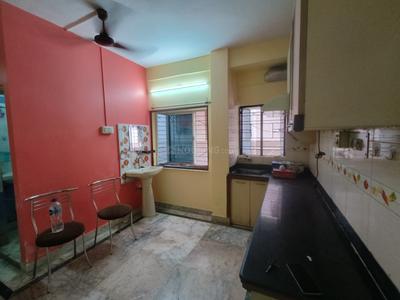 Kitchen Image of 750 Sq.ft 2 BHK Apartment / Flat for rent in Kamdahari Kolkata for Rs. 15000