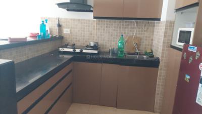 Kitchen Image of 640 Sq.ft 1 RK Studio for sale in Lodha Belmondo, Gahunje Pune for Rs. 8100000