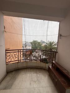 Balcony Image of 1800 Sq.ft 3 BHK Apartment / Flat for rent in Surya Apartment, Indira Nagar Lucknow for Rs. 22500
