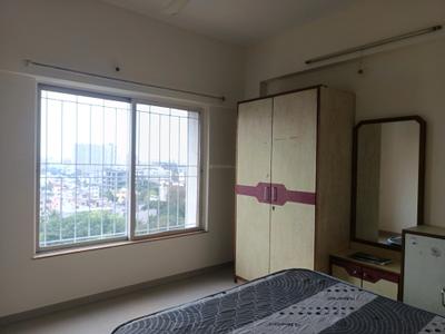 Bedroom Image of 1050 Sq.ft 2 BHK Apartment / Flat for rent in Kumar Purab A3 Building, Hadapsar Pune for Rs. 35000