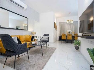 Living Room Image of 1491 Sq.ft 3 BHK Apartment / Flat for sale in Disha Harmony Gardens, Essel Gardens Bengaluru for Rs. 17200000