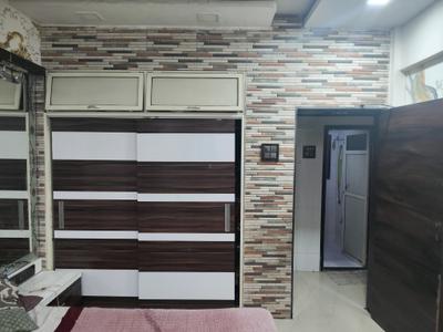 Bedroom Image of 530 Sq.ft 1 BHK Apartment / Flat for rent in Kasarvadavali Thane for Rs. 21000