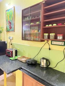 Kitchen Image of 400 Sq.ft 1 BHK Builder Floor for rent in Kasavanahalli Bengaluru for Rs. 25000