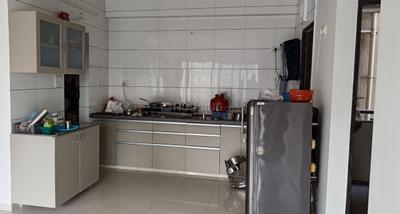 Kitchen Image of 2025 Sq.ft 3 BHK Apartment / Flat for sale in Siddhi Aarohi Crest, South Bopal Ahmedabad for Rs. 12000000