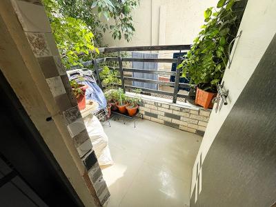 Balcony Image of 732 Sq.ft 2 BHK Apartment / Flat for sale in Hansol Ahmedabad for Rs. 3700000