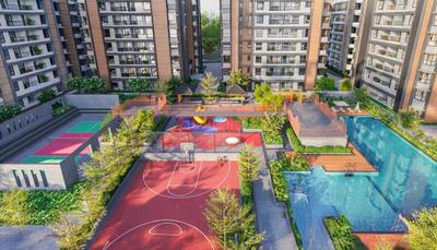 Image of 1081 Sq.ft 3 BHK Apartment / Flat for sale in Salarpuria Inspire Phase 1, New Town, Kolkata for Rs. 16400000