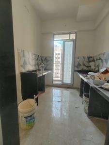 Kitchen Image of 700 Sq.ft 1 BHK Apartment / Flat for rent in Pushpak Larkins 315 Fio A, Thane West Thane for Rs. 36000