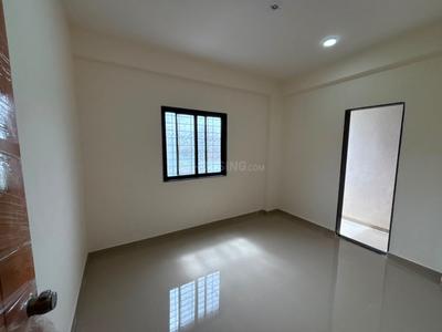 Bedroom Image of 550 Sq.ft 1 BHK Builder Floor for rent in Thergaon Pune for Rs. 18000