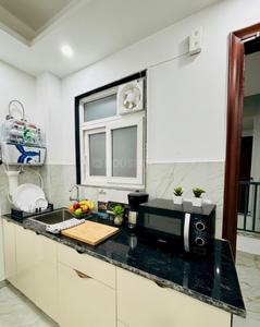Kitchen Image of 1500 Sq.ft 1 BHK Builder Floor for rent in Sector 30 Gurgaon for Rs. 30000