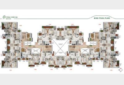 Image of 1664 Sq.ft 3 BHK Apartment / Flat for sale in Mankapur, Nagpur for Rs. 7700000
