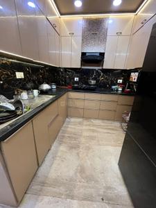 Kitchen Image of 1500 Sq.ft 3 BHK Builder Floor for rent in Mansarover Garden New Delhi for Rs. 60000
