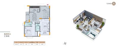Image of 1802 Sq.ft 4.5 BHK Apartment / Flat for sale in Phulnakhara, Cuttack for Rs. 15200000