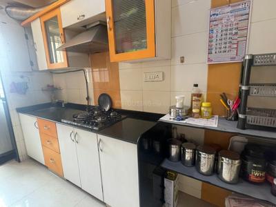 Kitchen Image of 950 Sq.ft 2 BHK Apartment / Flat for rent in Lake Home Complex, Andheri East Mumbai for Rs. 83000