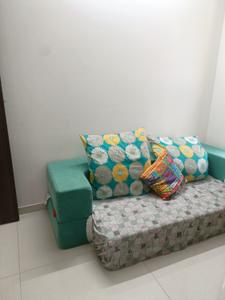 Bedroom Image of 618 Sq.ft 1 BHK Apartment / Flat for rent in Adani Aangan, Shantigram Ahmedabad for Rs. 26000