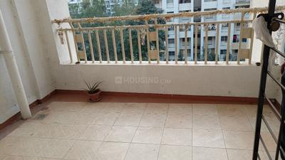 Balcony Image of 1300 Sq.ft 3 BHK Apartment / Flat for rent in Darode Crossover County, Nanded Pune for Rs. 33000