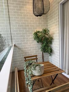 Balcony Image of 839 Sq.ft 1 BHK Apartment / Flat for sale in Sanghvi S3 Ecocity, Mira Road East Mira Bhayandar for Rs. 8455000