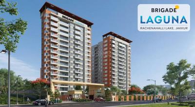 Building Image of 1584 Sq.ft 3 BHK Apartment / Flat for sale in Brigade Laguna, Jakkur Bengaluru for Rs. 26300000