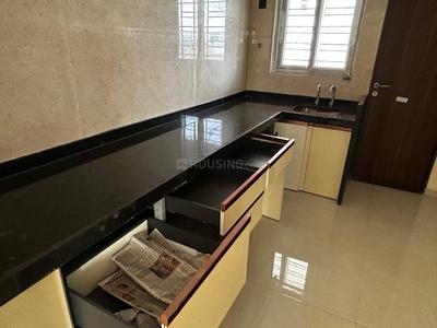 Kitchen Image of 1400 Sq.ft 3 BHK Apartment / Flat for rent in Jayanti Nagari VII Wing E F, Besa Nagpur for Rs. 35000