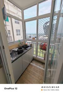 Kitchen Image of 1900 Sq.ft 3 BHK Apartment / Flat for rent in Omaxe The Palace, Gomti Nagar Lucknow for Rs. 50000