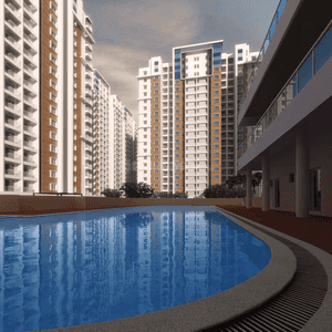 Image of 987 Sq.ft 2 BHK Apartment / Flat for sale in Doshi Risington 2, Karapakkam, Chennai for Rs. 10100000