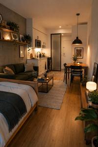 Bedroom Image of 450 Sq.ft 1 RK Studio for sale in Gujarat International Finance Tec City Gandhinagar for Rs. 3050000