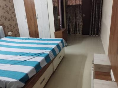Bedroom Image of 1500 Sq.ft 3 BHK Apartment / Flat for rent in Arihant Vedang Heights, Sheopur Jaipur for Rs. 31000