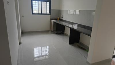 Kitchen Image of 1100 Sq.ft 3 BHK Apartment / Flat for rent in Shruti Radhe Windsun, Charholi Budruk Pune for Rs. 23000