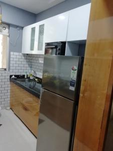 Kitchen Image of 550 Sq.ft 1 BHK Apartment / Flat for sale in Lodha Amara, Kolshet Thane for Rs. 7500000