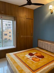 Bedroom Image of 800 Sq.ft 2 BHK Apartment / Flat for rent in Shriram Kanhaiya Majesty, Baner Pune for Rs. 32000