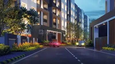 Image of 1113 Sq.ft 2 BHK Apartment / Flat for sale in Ashray Vihar Phase II, Madanpur, Bhubaneswar for Rs. 7700000