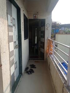 Balcony Image of 450 Sq.ft 1 RK Apartment / Flat for sale in Heerabai Niwas, Ulhasnagar Thane for Rs. 1500000