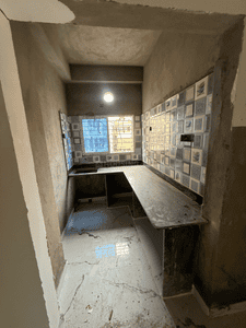 Kitchen Image of 991 Sq.ft 2 BHK Apartment / Flat for sale in Airport Gate no. 1 Kolkata for Rs. 4657000