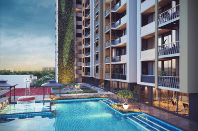 Image of 876 Sq.ft 2 BHK Apartment / Flat for sale in Avant Heritage III, Jogeshwari East, Mumbai for Rs. 16500000