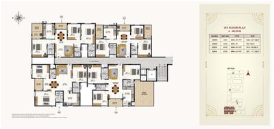 Image of 1209 Sq.ft 3 BHK Apartment / Flat for sale in Sholinganallur, Chennai for Rs. 12100000