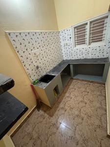 Kitchen Image of 600 Sq.ft 1 BHK Independent House for rent in JP Nagar Bengaluru for Rs. 15000