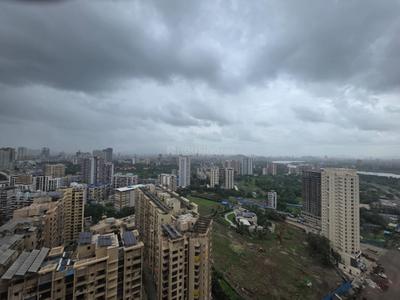 Balcony Image of 460 Sq.ft 1 BHK Apartment / Flat for rent in Raunak City Sector IV D6, Kalyan West Kalyan for Rs. 17500