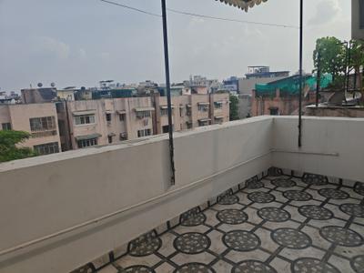 Terrace Image of 800 Sq.ft 1 RK Independent House for rent in Paschim Vihar New Delhi for Rs. 15541