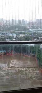 Balcony Image of 619 Sq.ft 2 BHK Apartment / Flat for rent in Address 51, Bandra East Mumbai for Rs. 115000