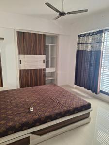 Bedroom Image of 1300 Sq.ft 2 BHK Apartment / Flat for rent in Devkinandan Parmeshwar 8, Chandkheda Ahmedabad for Rs. 22000