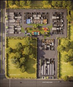 Image of 1750 Sq.ft 3 BHK Apartment / Flat for sale in Vishwanath Sarathya West, Shela, Ahmedabad for Rs. 8500000