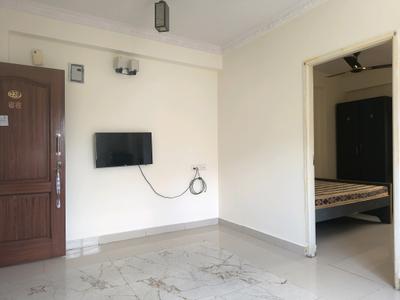 Living Room Image of 600 Sq.ft 1 BHK Apartment / Flat for rent in Brookefield Bengaluru for Rs. 21000