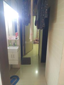 Bedroom Image of 490 Sq.ft 1 BHK Apartment / Flat for rent in Kalash Udhyan Complex, Kopar Khairane Navi Mumbai for Rs. 30000