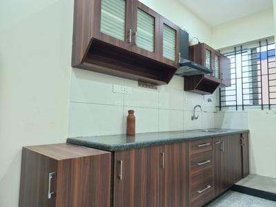 Kitchen Image of 600 Sq.ft 1 BHK Apartment / Flat for rent in Indira Nagar Bengaluru for Rs. 35001